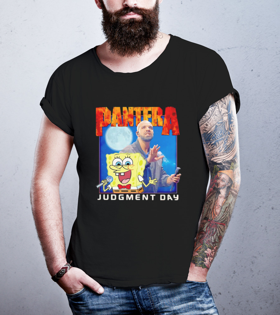 Pantera Judgment Day Drake Spongebob T-Shirt
