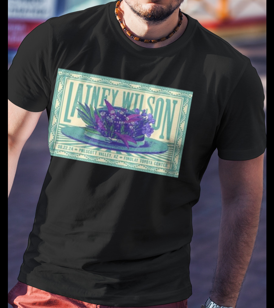Lainey Wilson Prescott Valley AZ Findlay Toyota Center Aug 22 T-Shirt