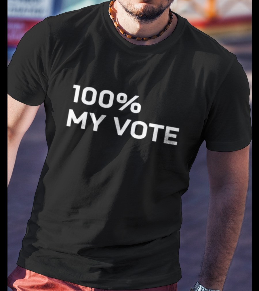 Amanda Gorman 100% My Vote T-Shirt