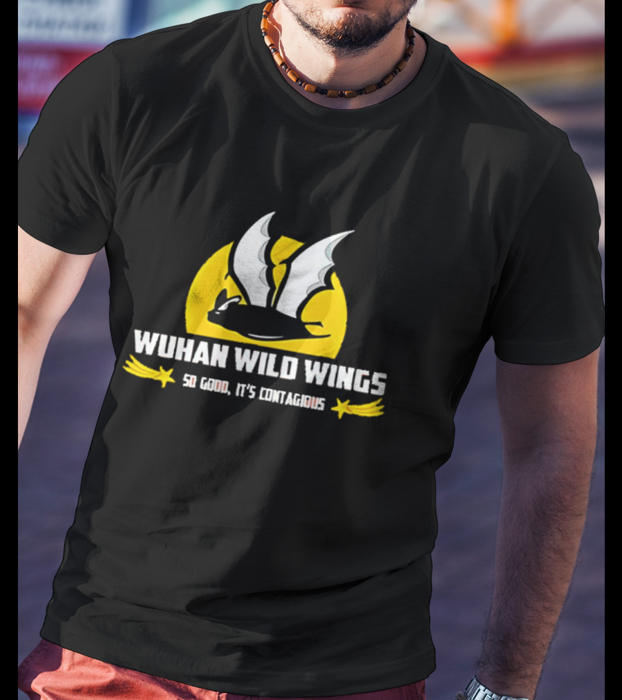 Wuhan Wild Wings So Good It's Contagious Bat T-Shirt