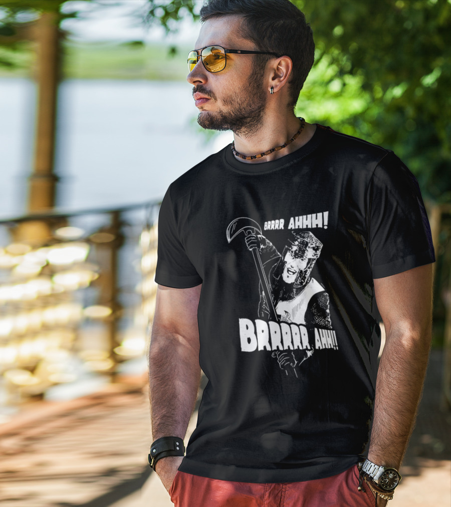 Brrrr Ahhh Cable Guy Medieval Knight T-Shirt