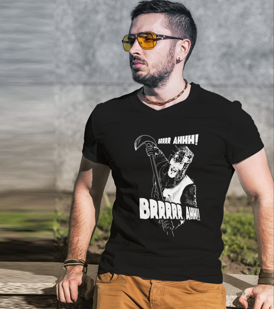 Brrrr Ahhh Cable Guy Medieval Knight T-Shirt