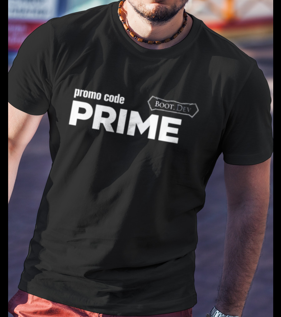 Promo Code PRIME Boot.Dev T-Shirt