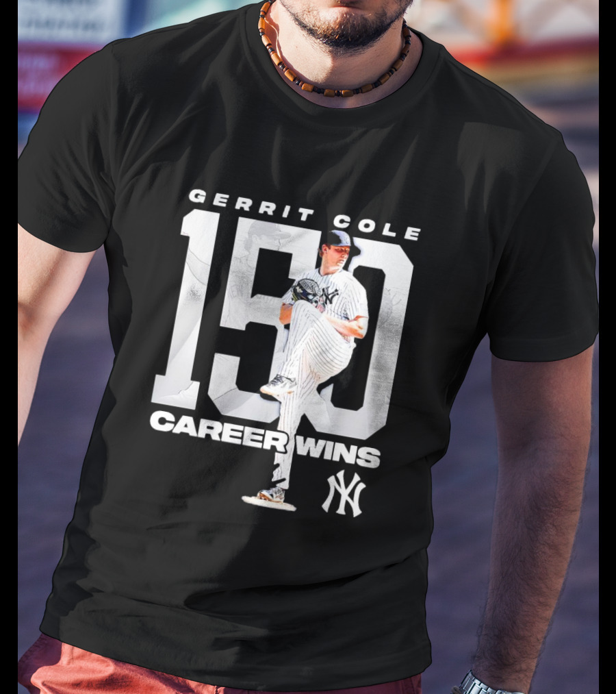 Gerrit Cole 150 Career Wins New York Yankees T-Shirt