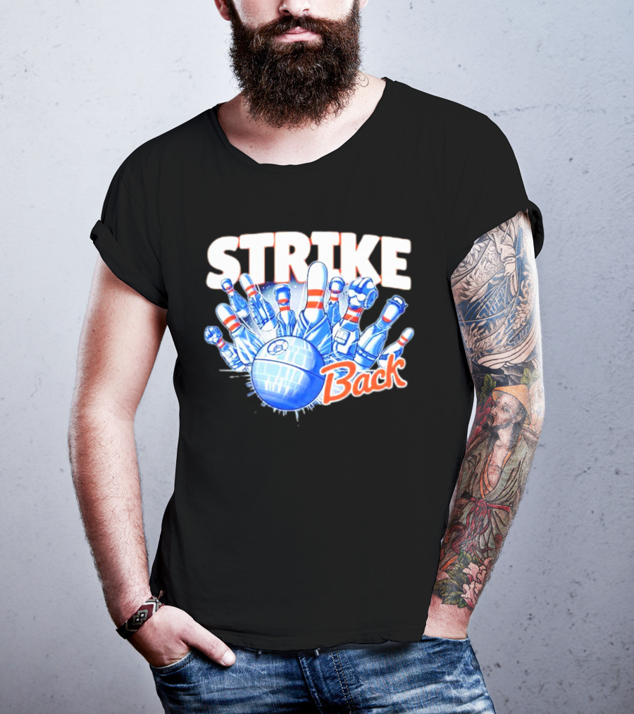STRIKE Back Bowling And Star Wars Mashup T-Shirt