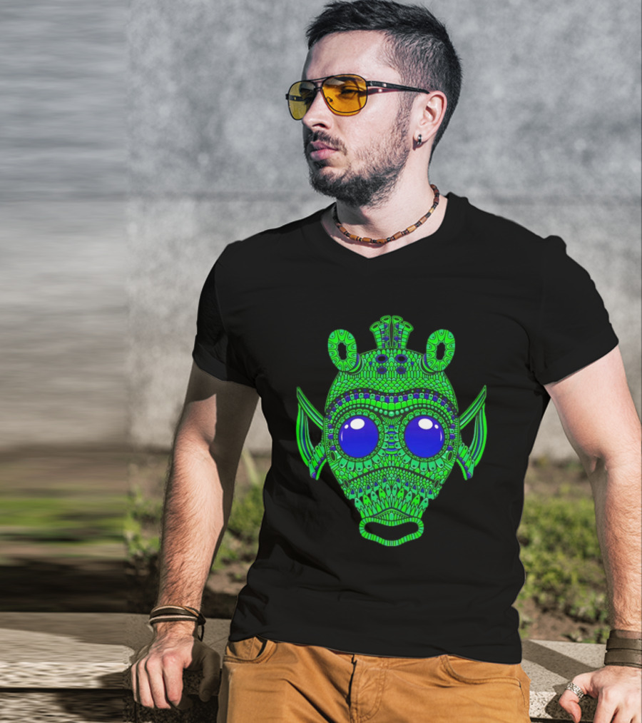 Greedo The Bounty Hunter Alien Mask T-Shirt