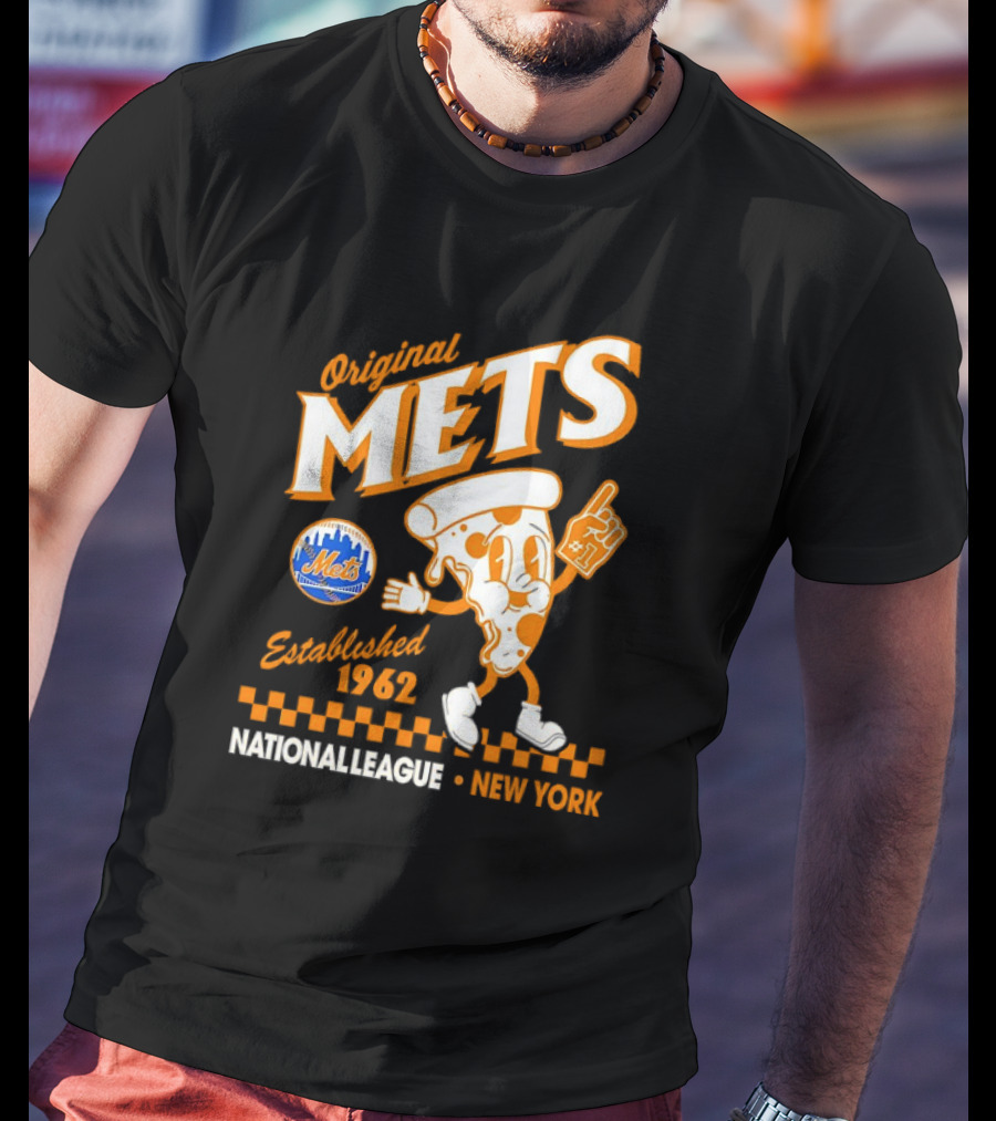 Original Mets Established 1962 National League New York T-Shirt
