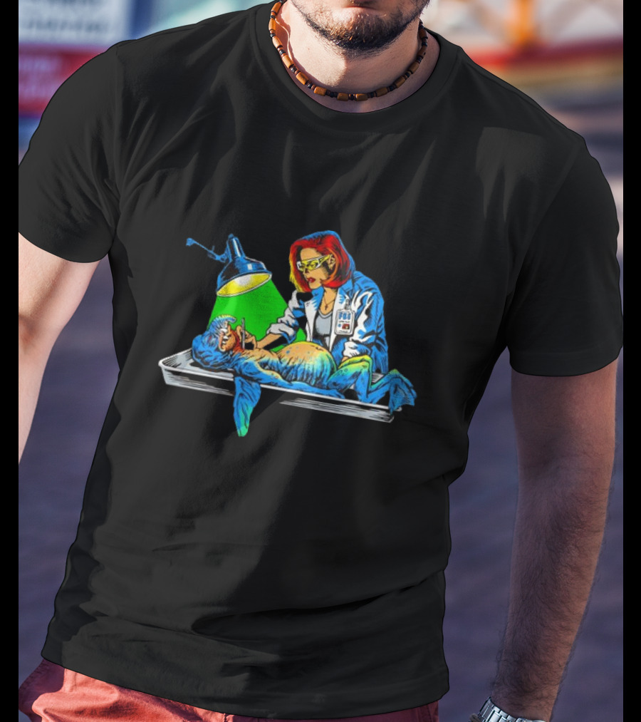 Full Wattopsy Alien Autopsy Investigation T-Shirt