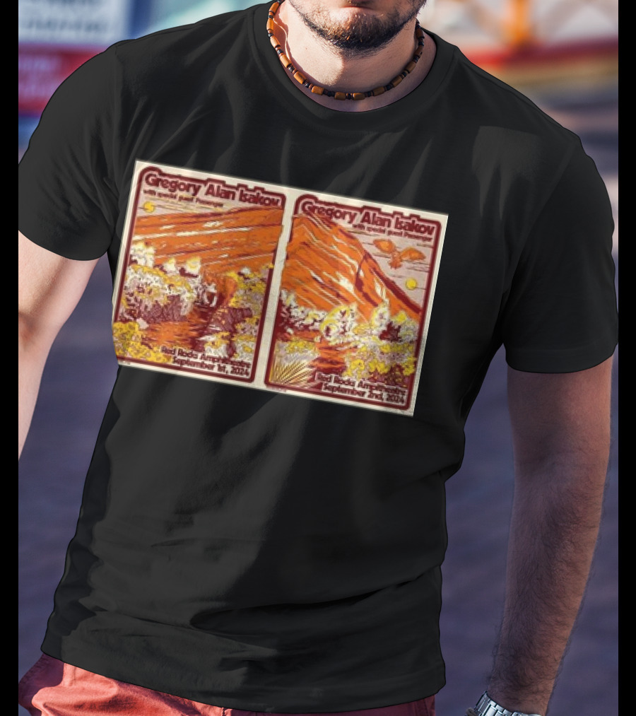 Gregory Alan Isakov With Special Guest Red Rocks Amphitheatre September 1st 2nd T-Shirt
