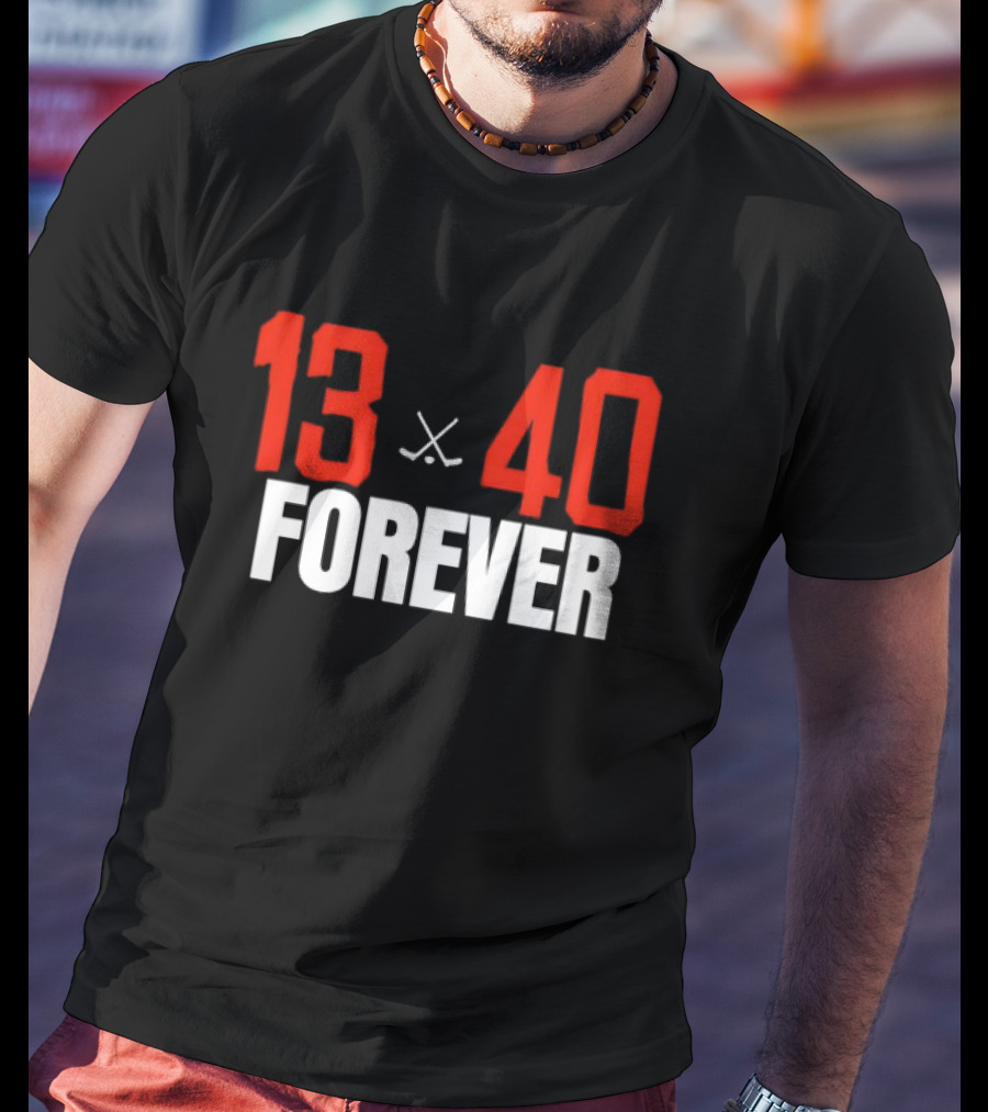 Johnny Gaudreau Hockey 13 40 Forever T-Shirt