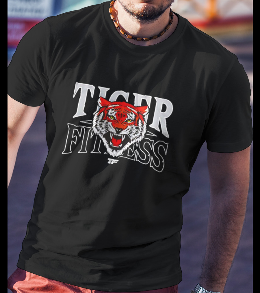 TIGER FITNESS TF Tiger Head T-Shirt
