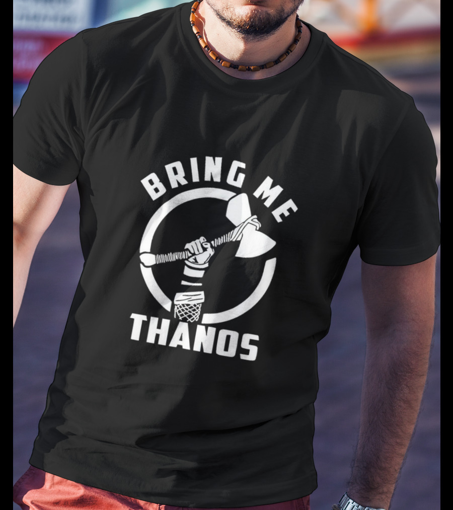 Bring Me Thanos Hammer Circle Marvel Reference T-Shirt