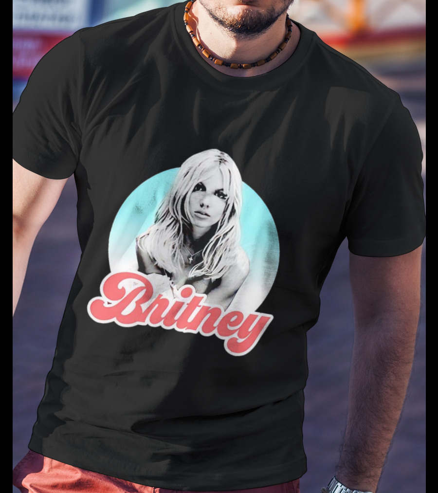 Britney Spears Retro Style Bootleg Fan T-Shirt