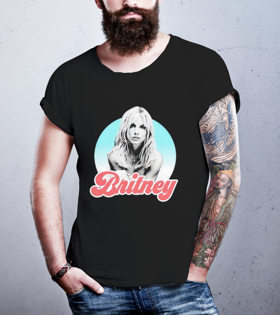 Britney Spears Retro Style Bootleg Fan T-Shirt