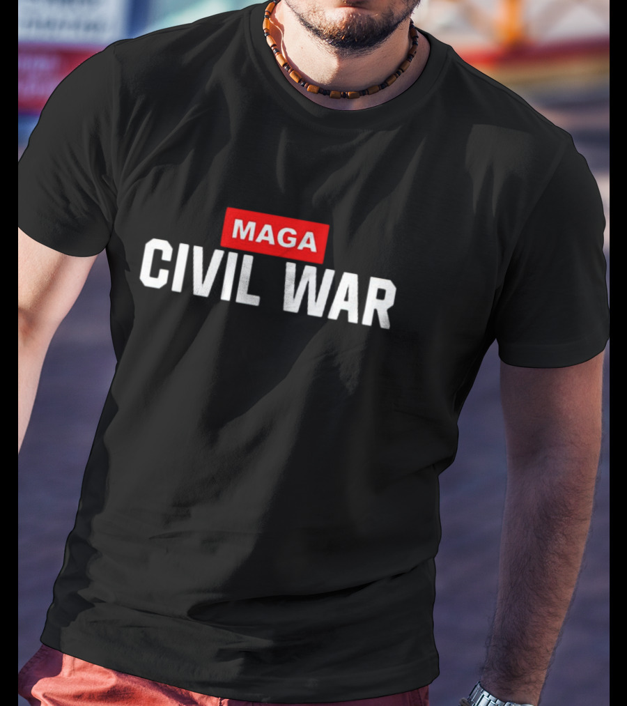 MAGA Civil War Political T-Shirt
