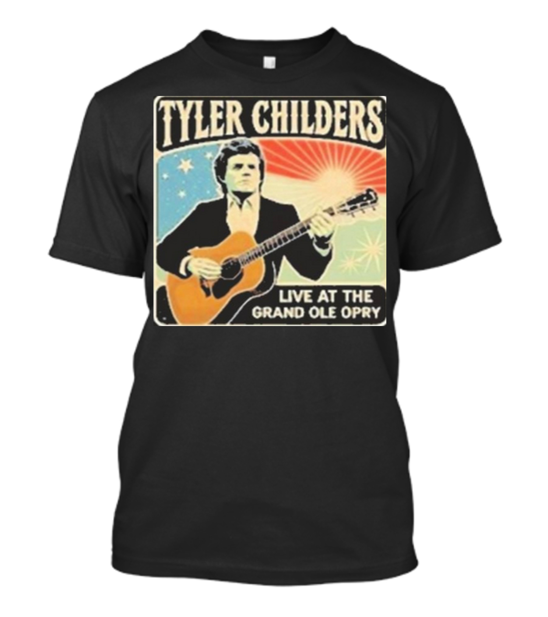 Tyler Childers Live Performance With Guitar At The Grand Ole Opry Iconic Event T-Shirt