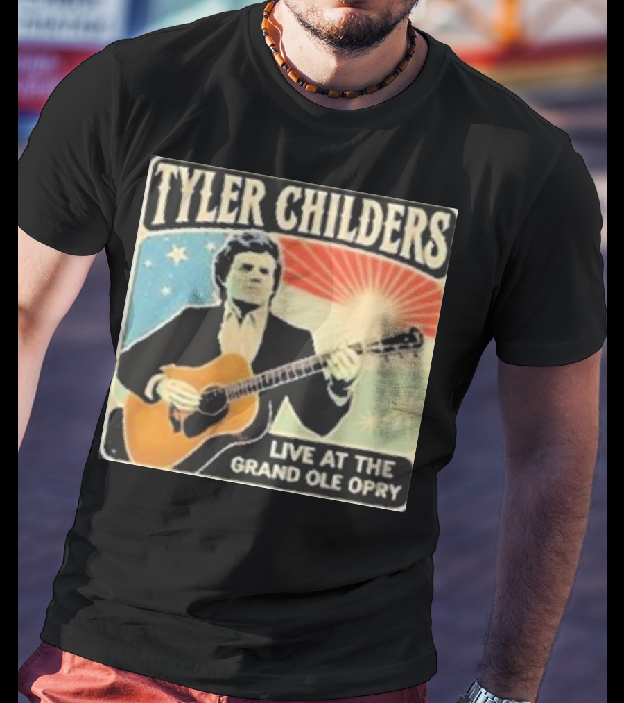 Tyler Childers Live Performance With Guitar At The Grand Ole Opry Iconic Event T-Shirt