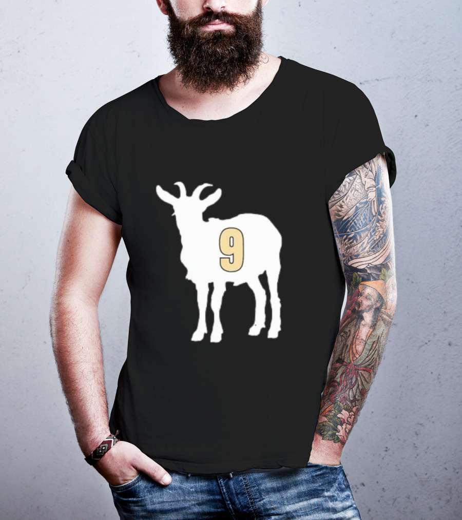 9 GOAT Joe Burrow LSU Tigers T-Shirt