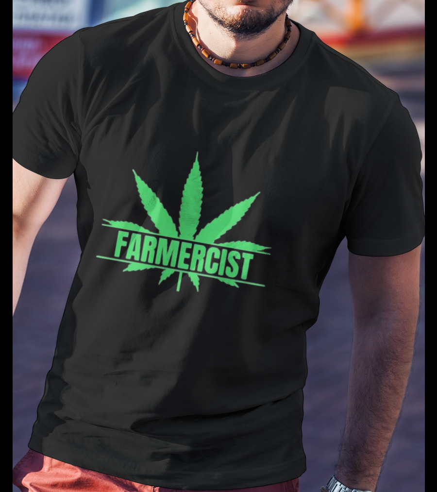 Farmercist Cannabis Leaf T-Shirt