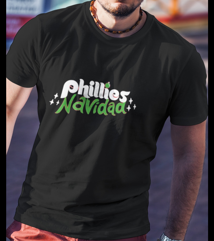 Phillies Navidad Christmas Philadelphia Phillies T-Shirt