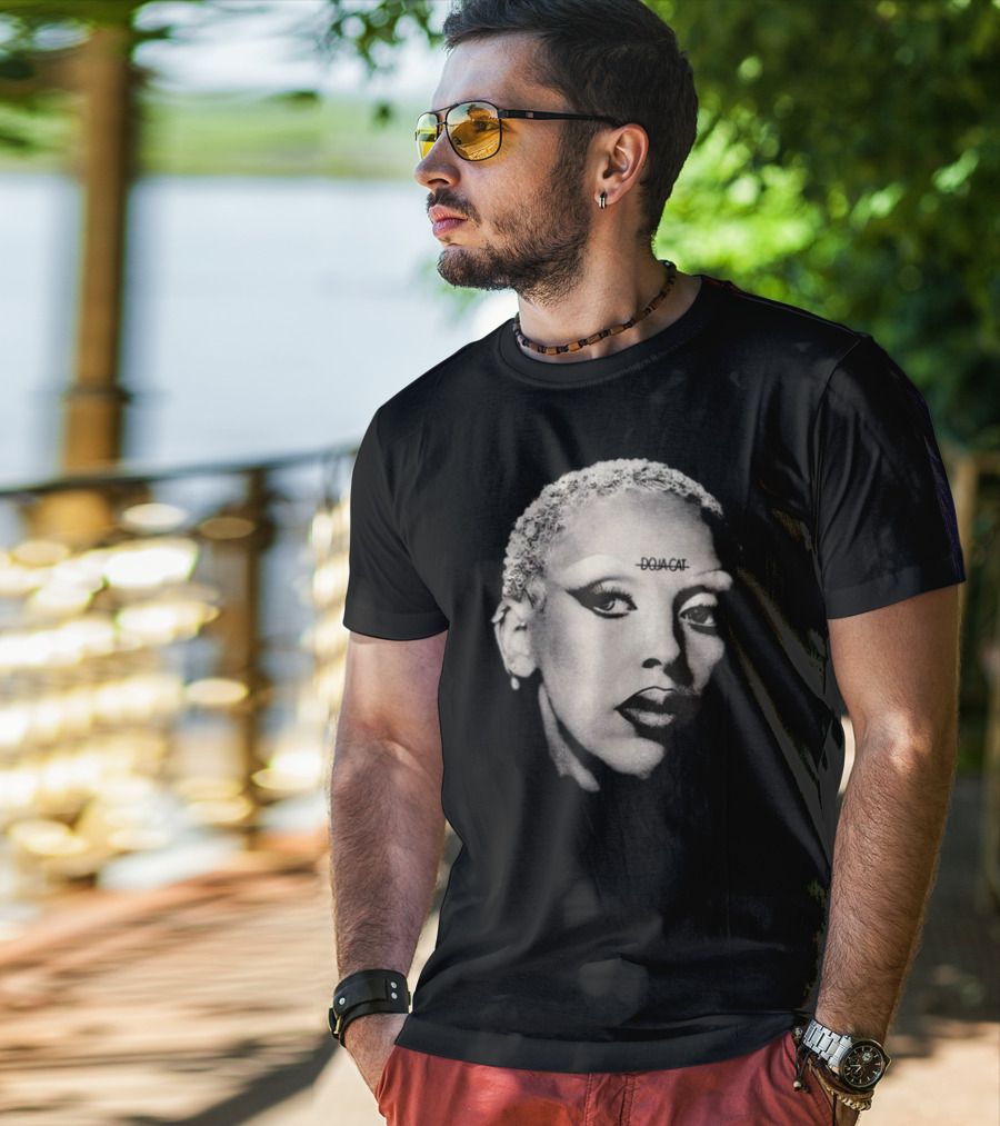 Doja Cat Claude Monochrome T-Shirt