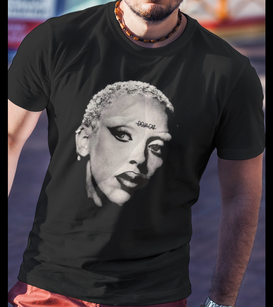 Doja Cat Claude Monochrome T-Shirt