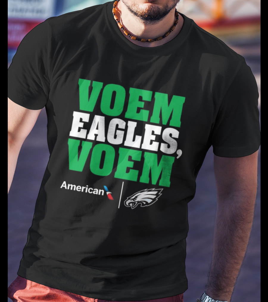 Voem Eagles Voem Philadelphia Eagles American Airlines T-Shirt