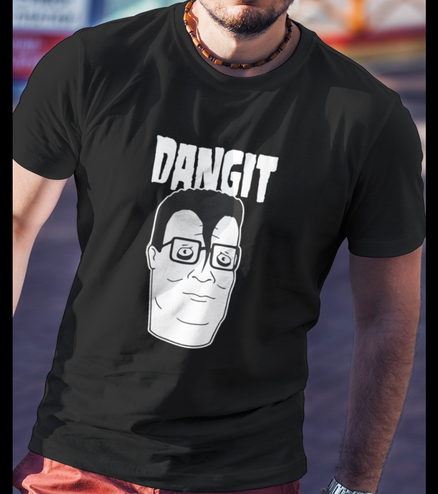Hank Hill Danzig Mashup Dangit Face T-Shirt