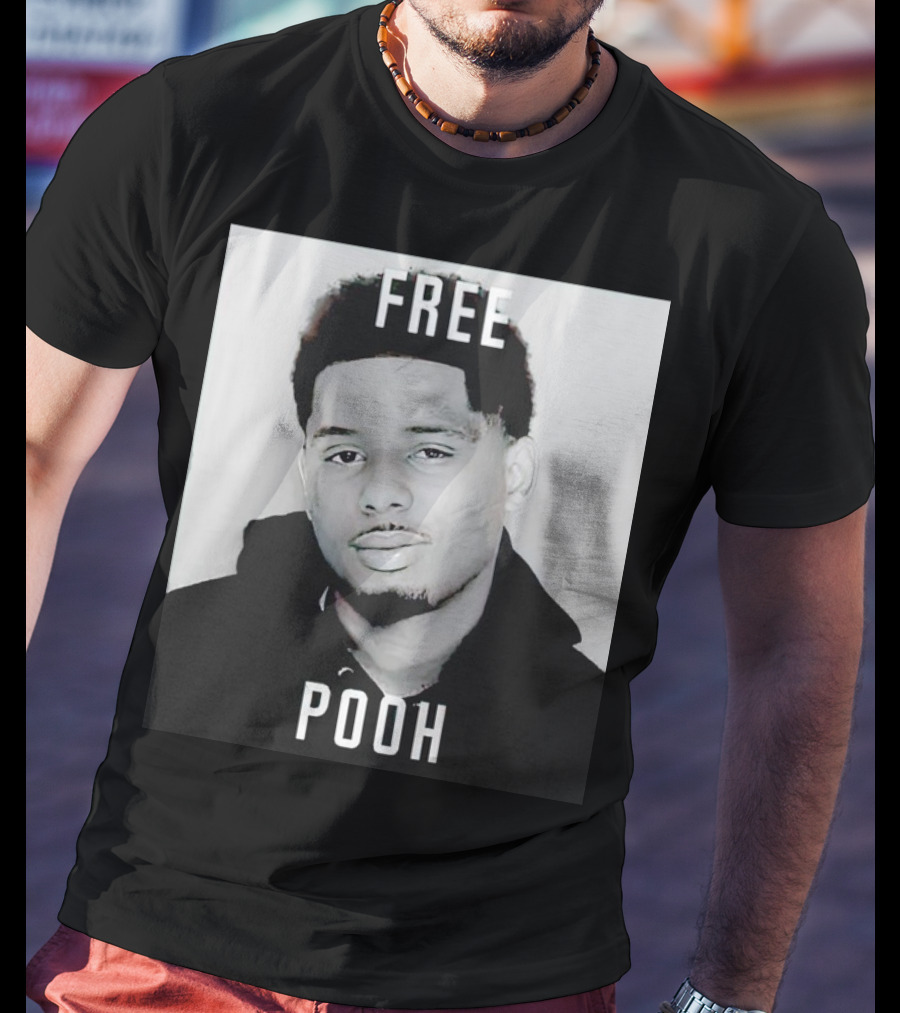 Free Pooh Shiesty American Rapper T-Shirt