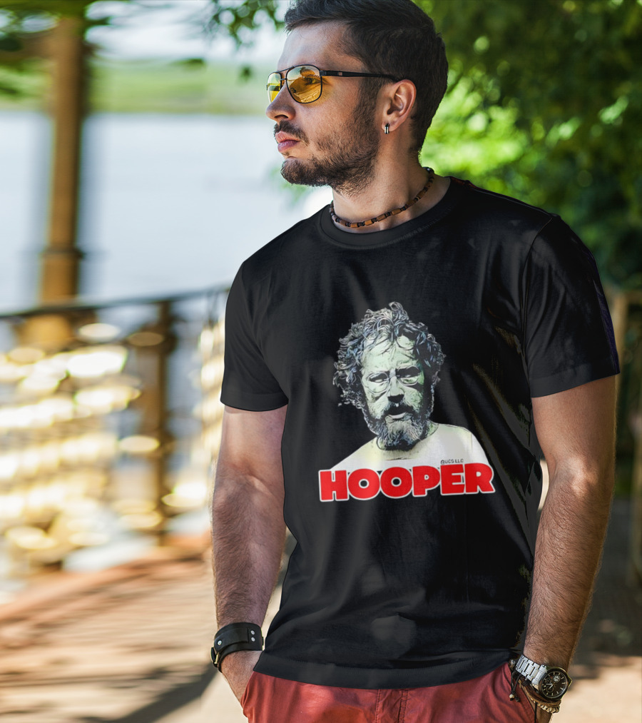 Jaws Movie Hooper 80s Horror Iconic Character T-Shirt