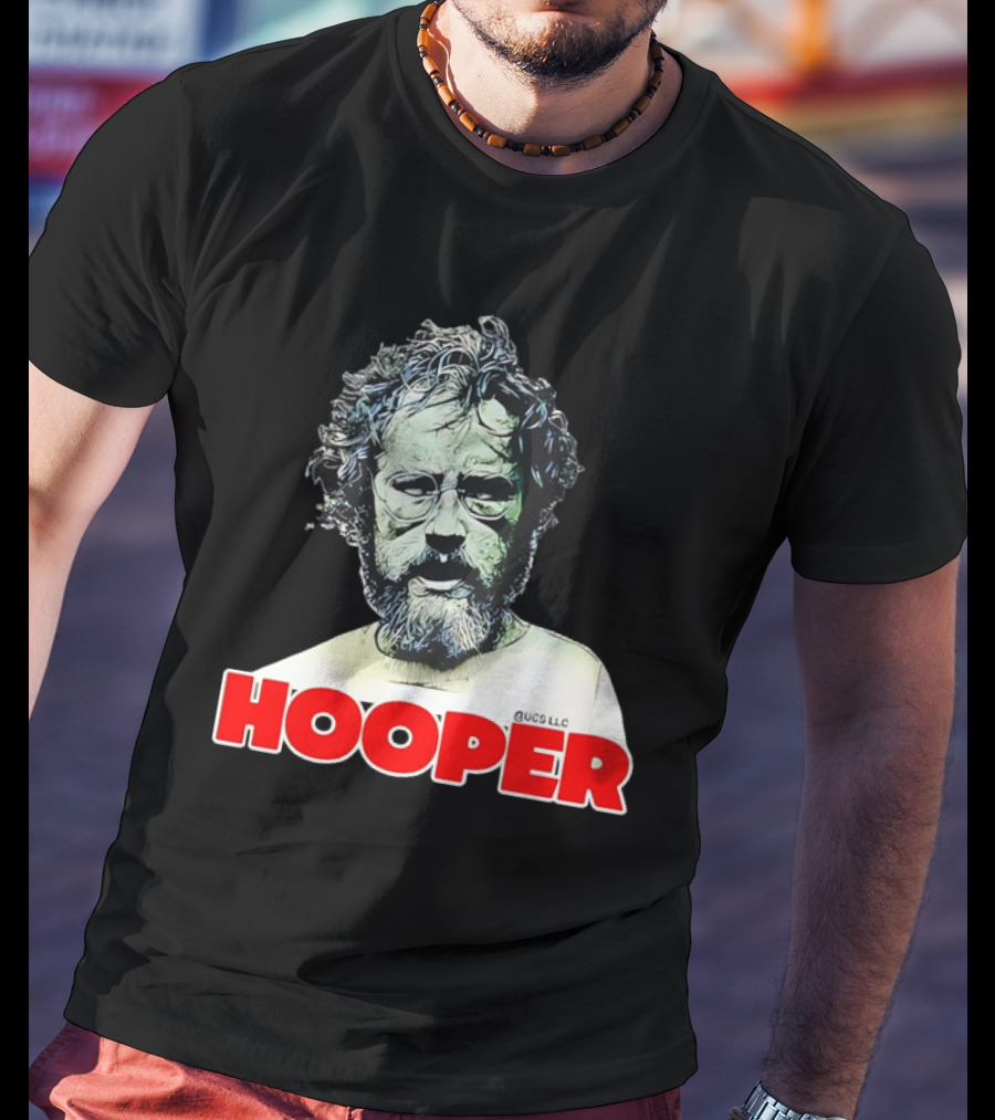 Jaws Movie Hooper 80s Horror Iconic Character T-Shirt