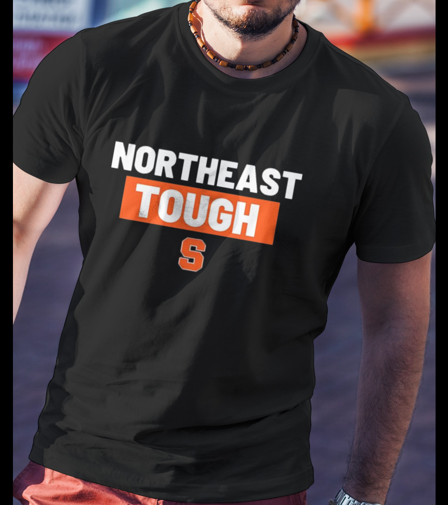 Northeast Tough Syracuse Orange S Logo Apparel Sports Fan Gear T-Shirt