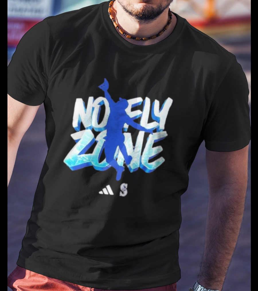 No Fly Zone Julio Rodriguez Mariners Baseball T-Shirt
