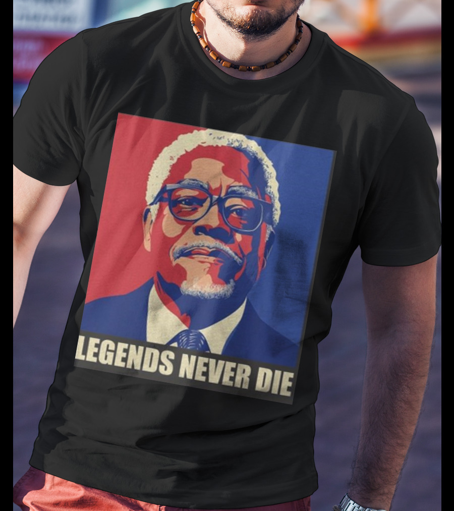 Rest In Peace James Earl Jones Legends Never Die Pioneering Icon Of Film And Stage T-Shirt