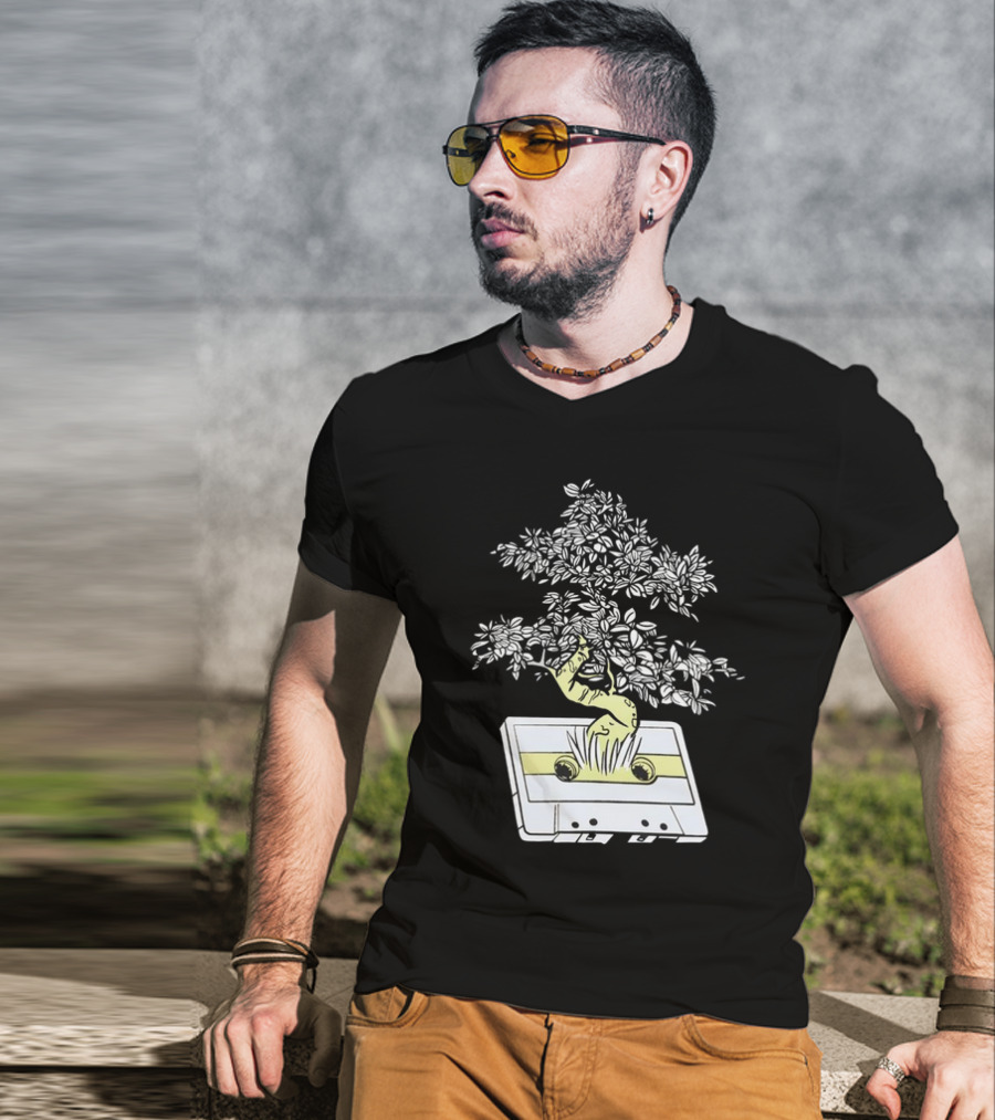 We Are Oaklandish Seiji Oda Cassette Bonsai Tree T-Shirt