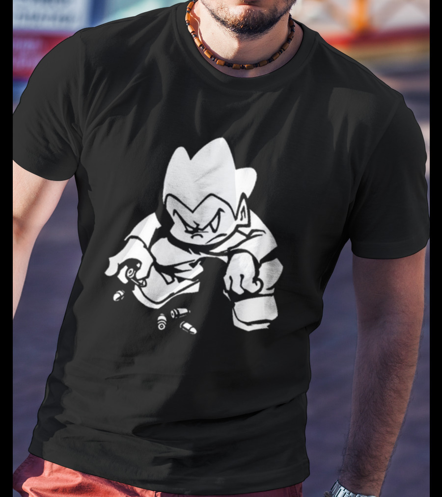 Needlejuice Records FNF Lowkey Pico Character With Bullets T-Shirt