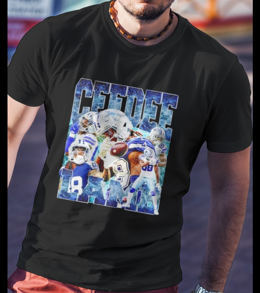 Dallas Cowboys CeeDee Lamb 88 Retro 90s NFL Football T-Shirt