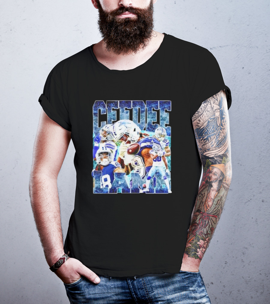 Dallas Cowboys CeeDee Lamb 88 Retro 90s NFL Football T-Shirt