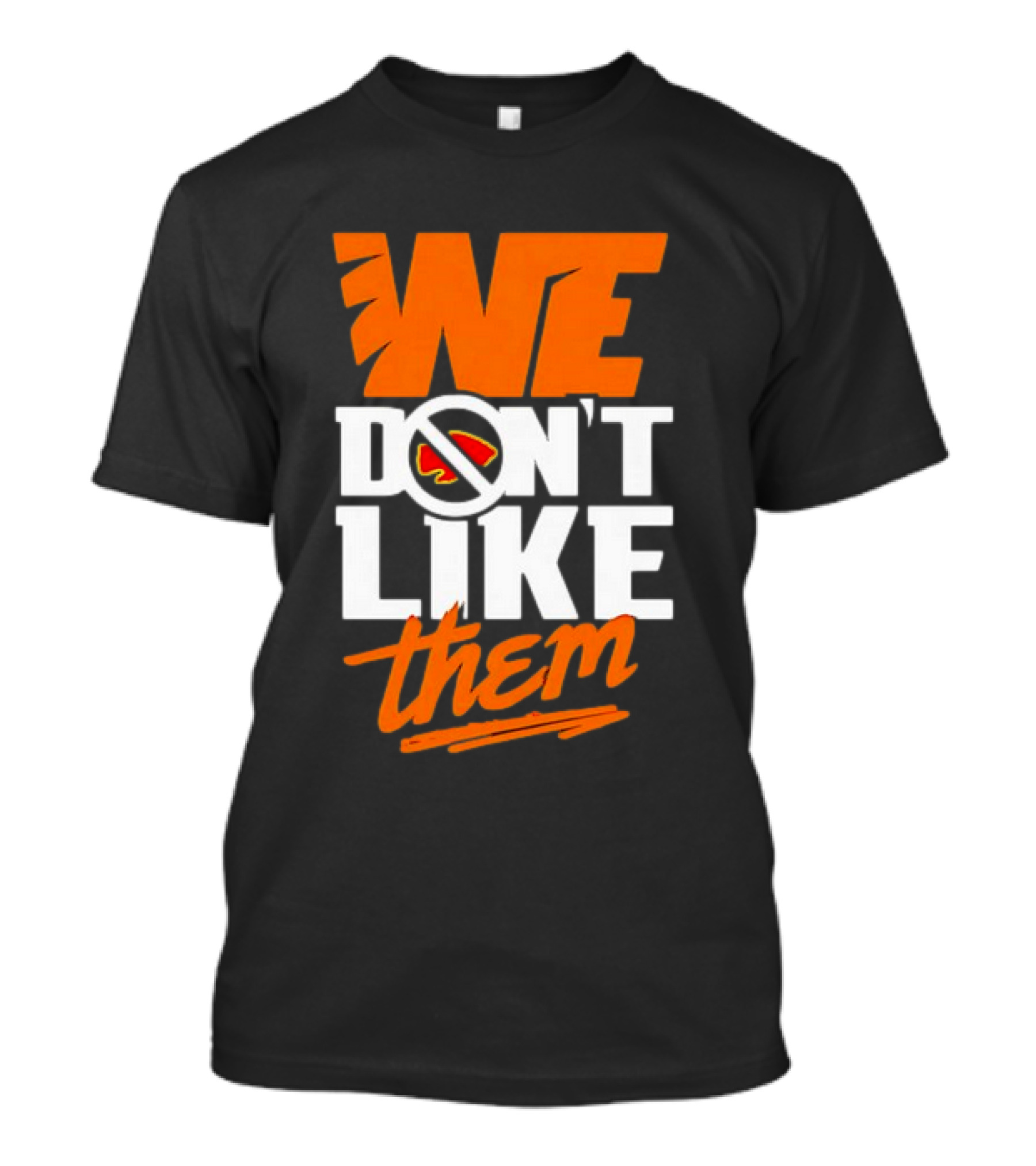 Cincinnati Bengals We Don't Like Them Sports Rivalry T-Shirt