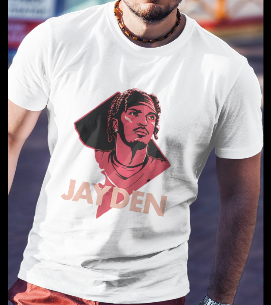 Jayden Daniels Washington Commanders Patriot T-Shirt