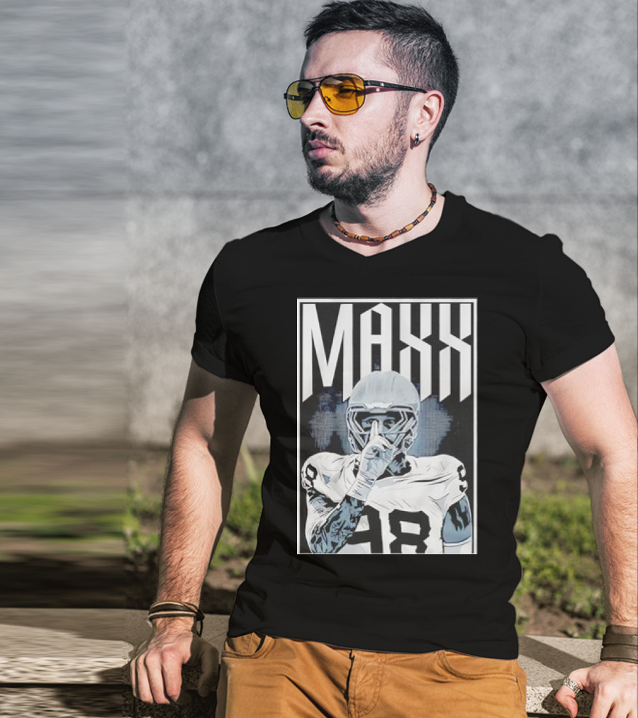 Maxx Crosby Shhh 98 Football Player Las Vegas Raiders T-Shirt