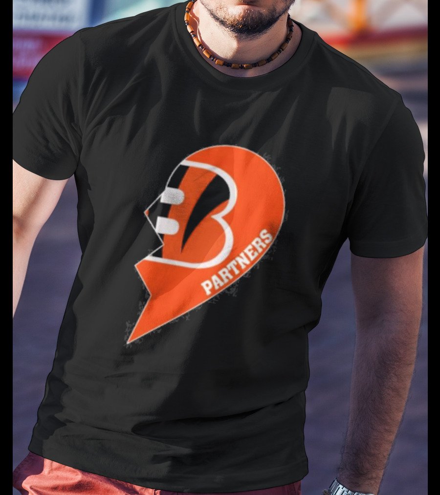 Cincinnati Bengals Partners Heart B T-Shirt