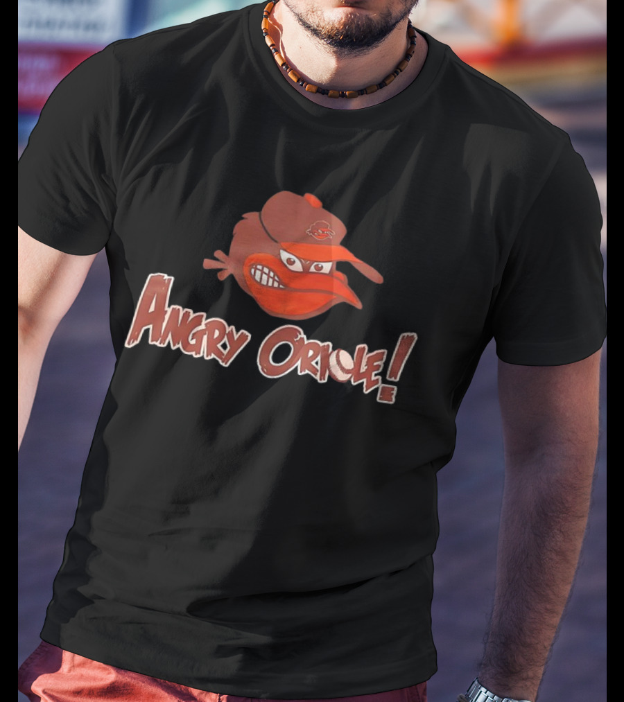 Angry Oriole Baltimore Orioles Angry Oriole T-Shirt