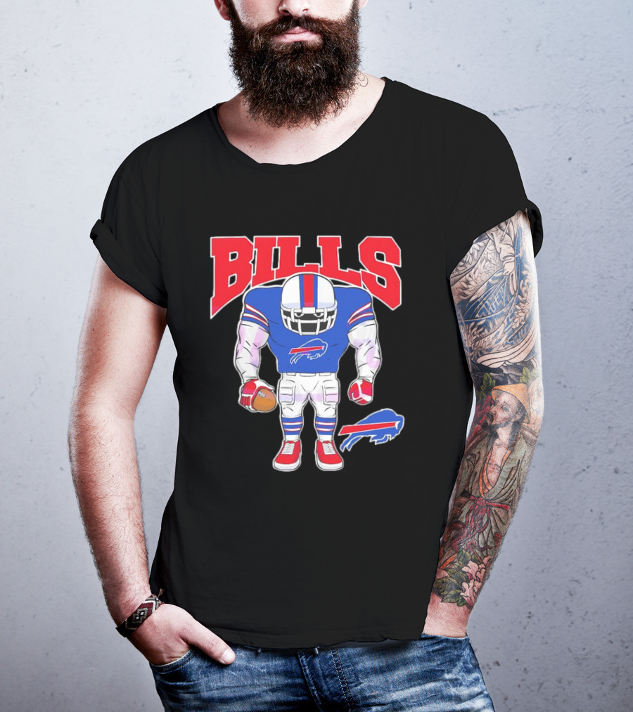 Buffalo Bills Brute Squad Football Team T-Shirt
