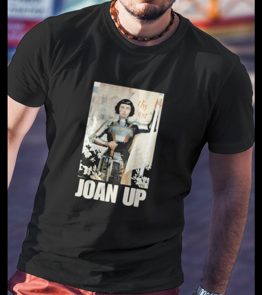 Joan Up Retro Medieval Warrior Saint T-Shirt