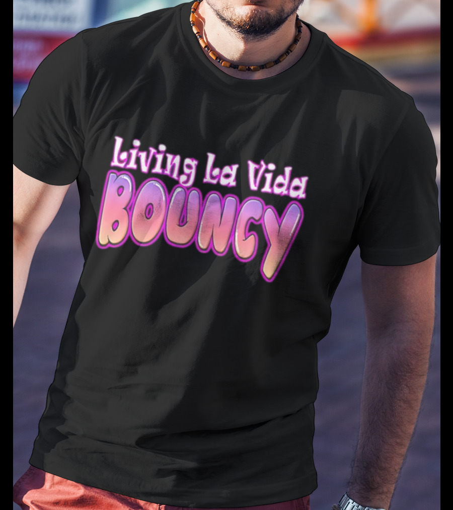 Living La Vida Bouncy Vibrant Pink T-Shirt