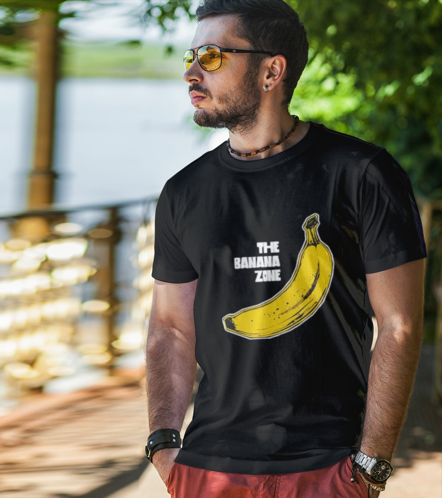 The Banana Zone Comic Banana Meme T-Shirt