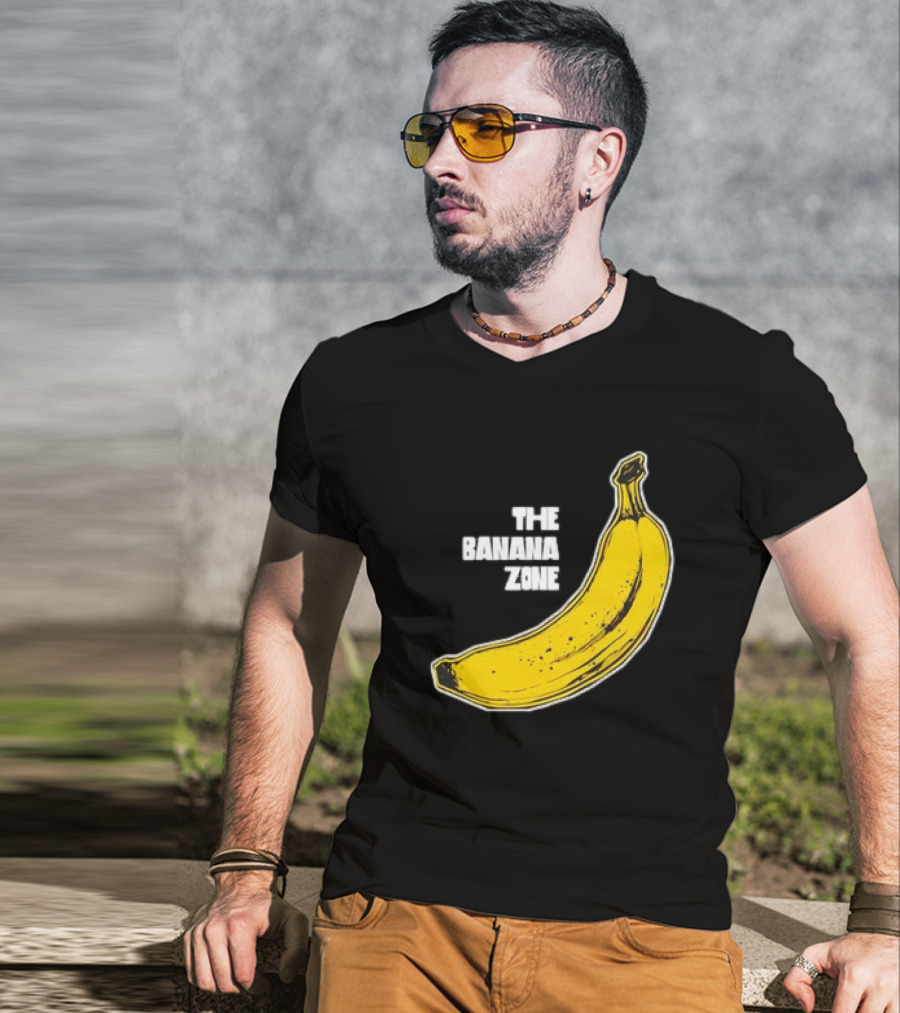 The Banana Zone Comic Banana Meme T-Shirt