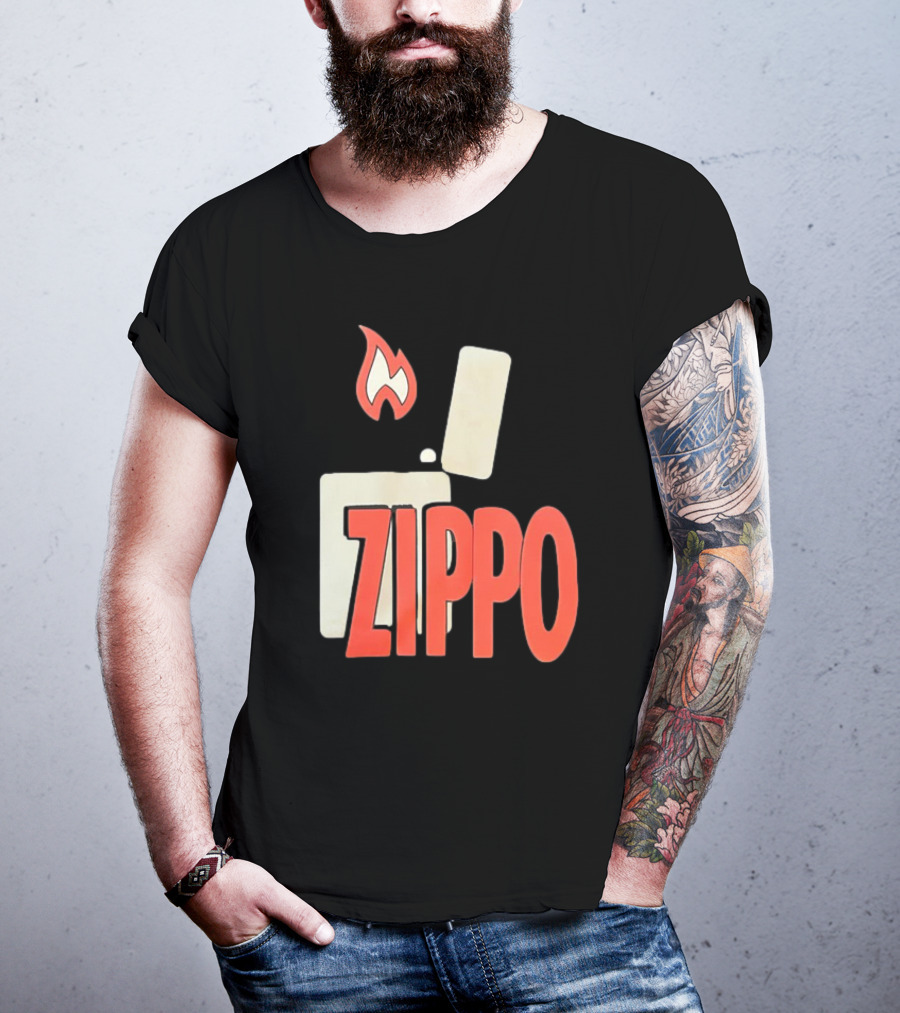 Zippo Lighter Flame T-Shirt