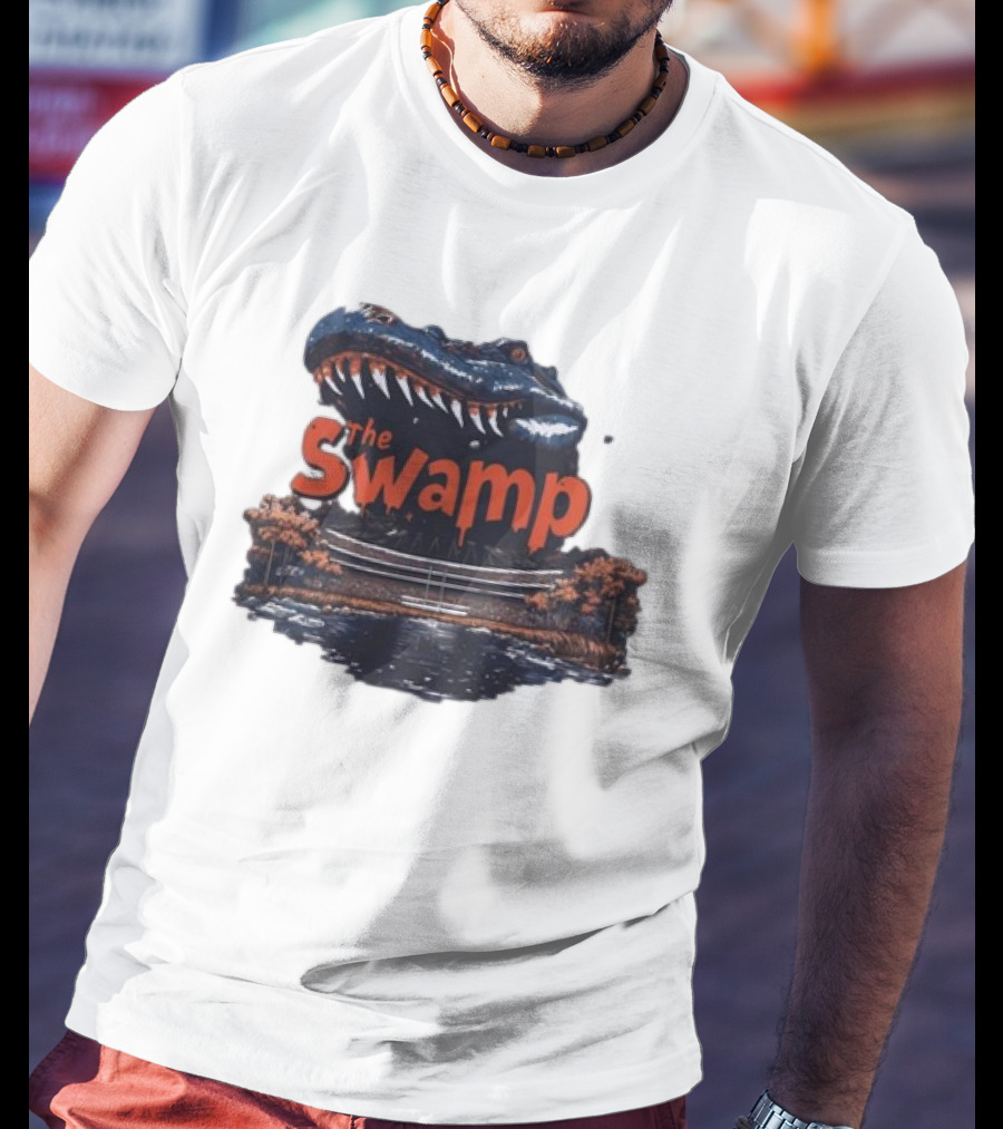 Florida Gators The Swamp Vintage Stadium Alligator T-Shirt